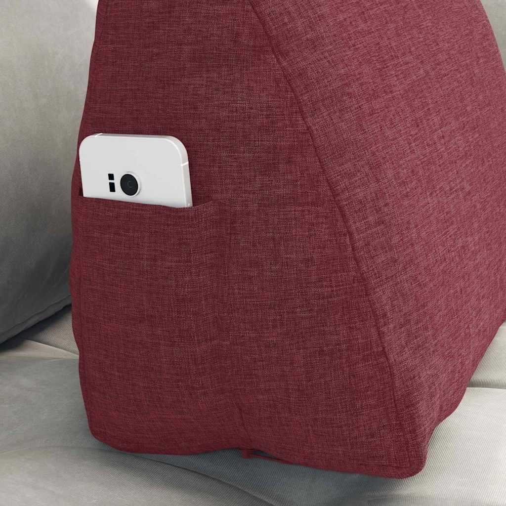 Rygpude Vinrød 45 x 20 x 35 cm Stof