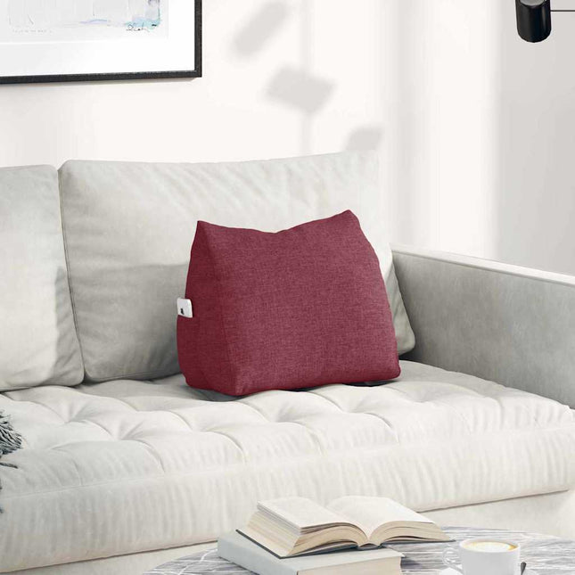 Rygpude Vinrød 45 x 20 x 35 cm Stof