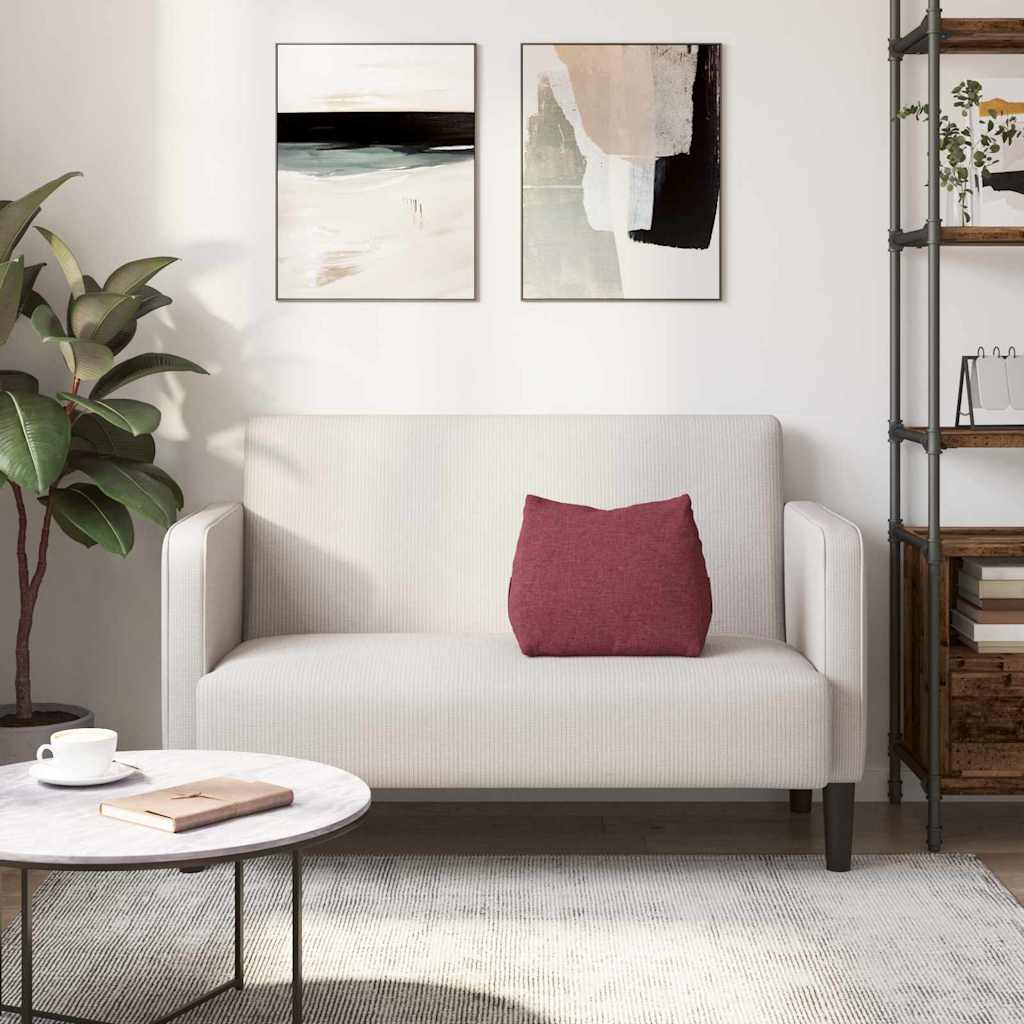 Rygpude Vinrød 45 x 20 x 35 cm Stof