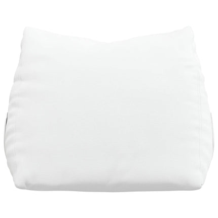Rygpude Hvid 45 x 20 x 35 cm Stof
