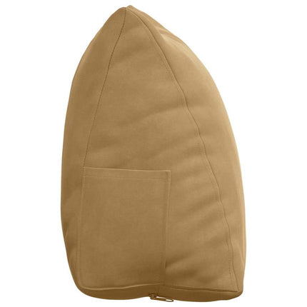 Rygpude Brun 45 x 20 x 35 cm Velourstof