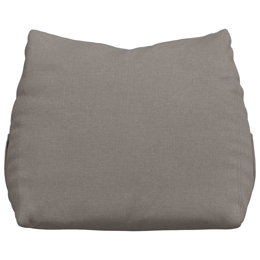 Rygpude Gråbrun 60 x 20 x 50 cm Stof