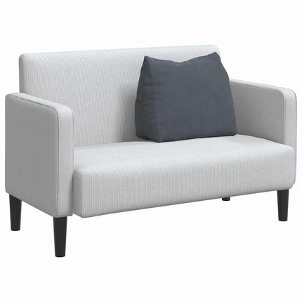 Rygpude Mørkegrå 60 x 20 x 50 cm Velourstof