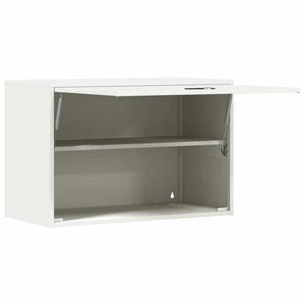 Vægbeslag til Garage Hvid 80 x 40 x 53 cm Pulverlakeret stål