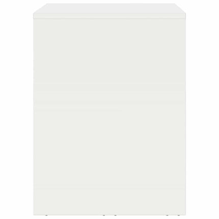 Vægbeslag til Garage Hvid 80 x 40 x 53 cm Pulverlakeret stål