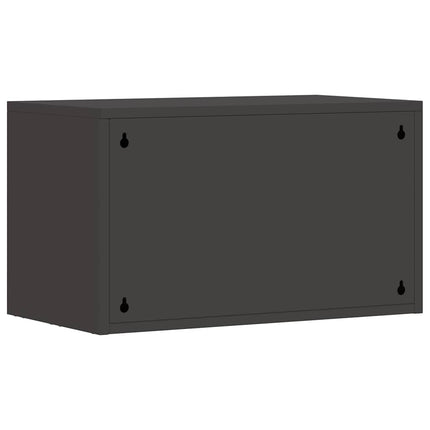Vægbeslag til Garage Sort 60 x 33 x 35 cm Pulverlakeret stål