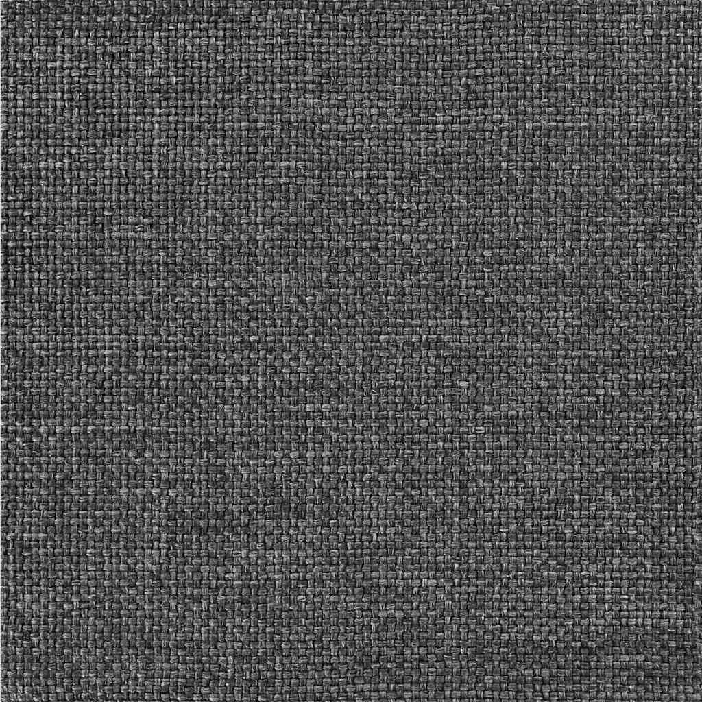 Polstret sengegavl Brun og mørkegrå 150 cm Massiv fyrretræ