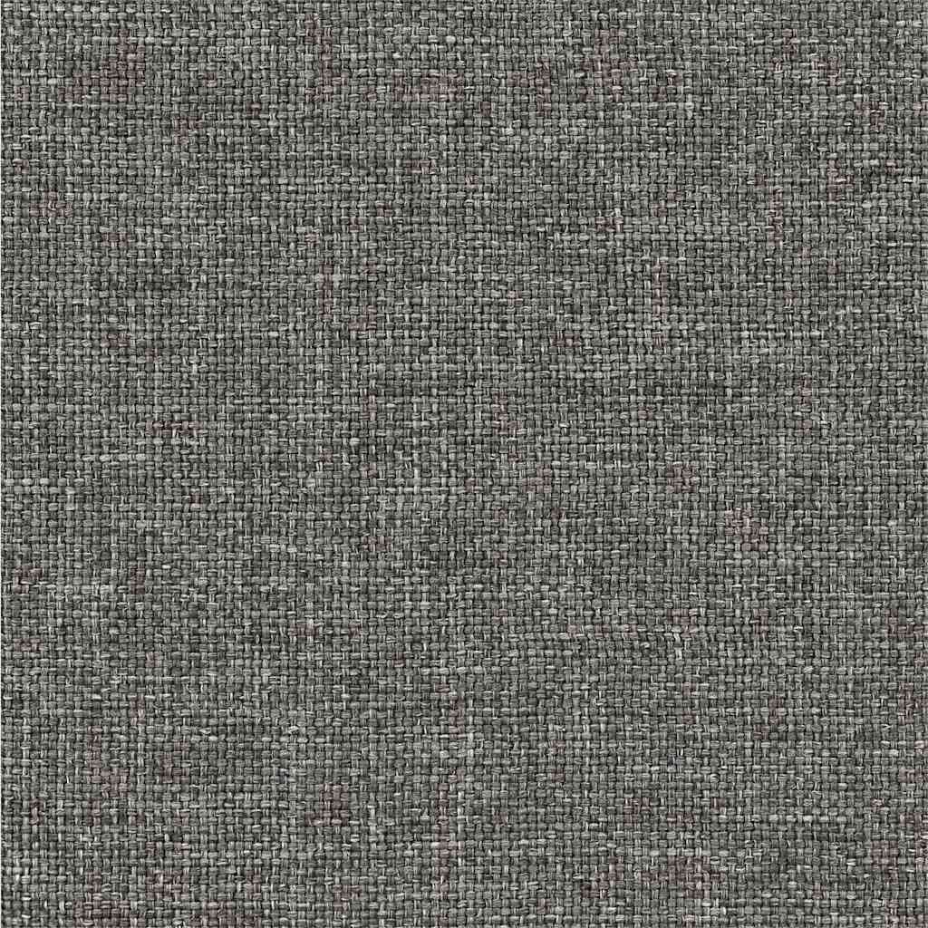 Polstret sengegavl Brun og Lys Grå 140 cm Massiv fyrretræ