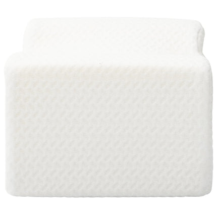 Knee Pillow Hvid Memory skum og polyester 26 x 21,5 x 15 cm