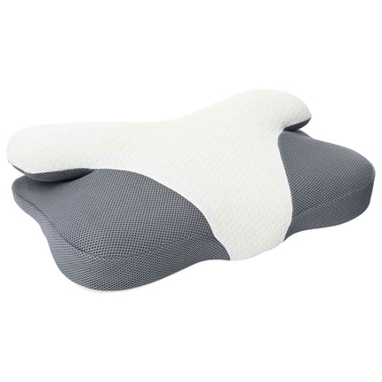 Nakkepude Hvid Memory Skum 57 x 36 x 13 cm