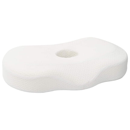 Hals Pude Enfarvet Hvid 53 x 35 x 11 cm Memory Skum