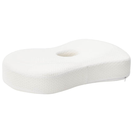 Hals Pude Enfarvet Hvid 53 x 35 x 11 cm Memory Skum