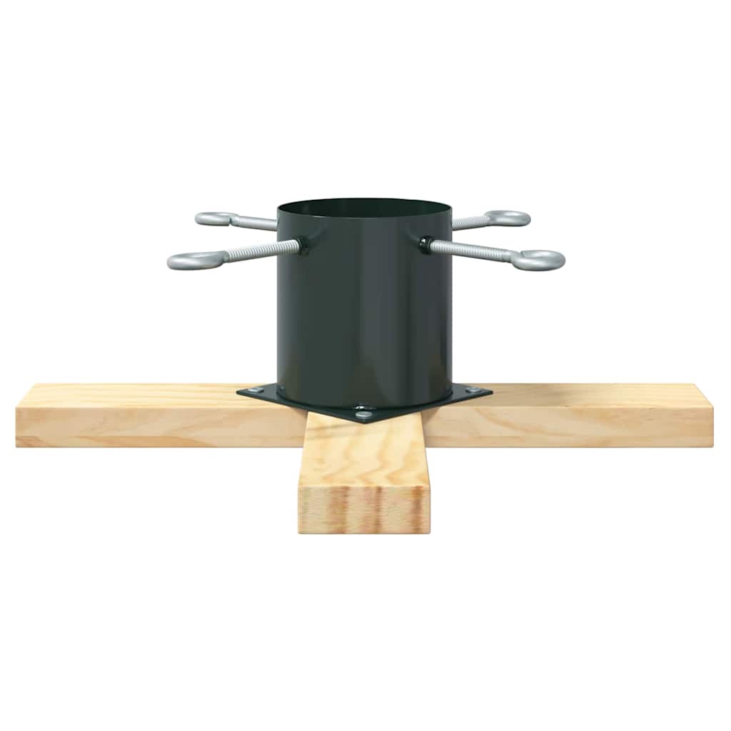 Juletræfod 1.73 Grøn 50 x 50 x 16 cm Massiv fyrretræ