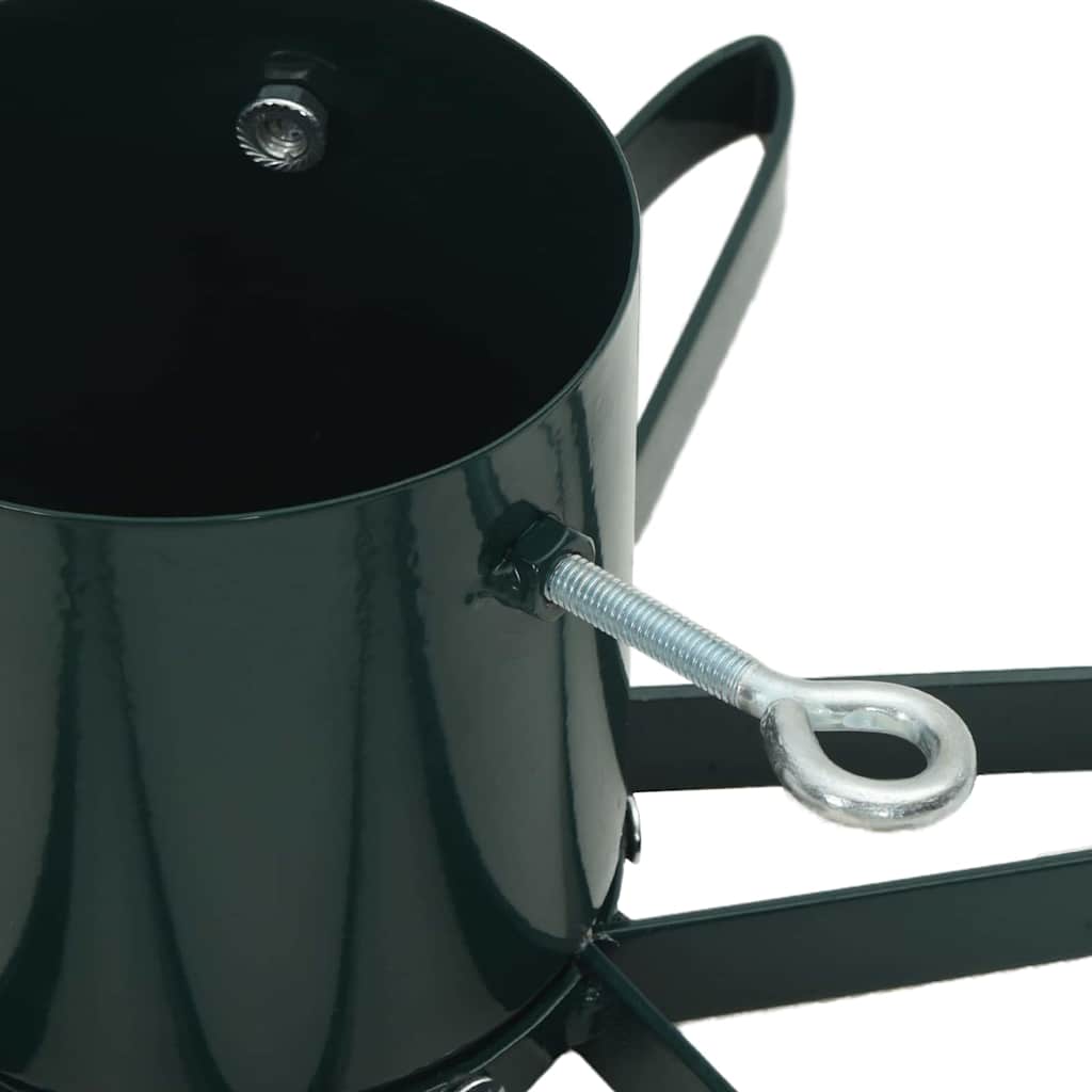 Juletræfod 1.73 med vandtank Grøn 49 x 49 x 15,5 cm Stål