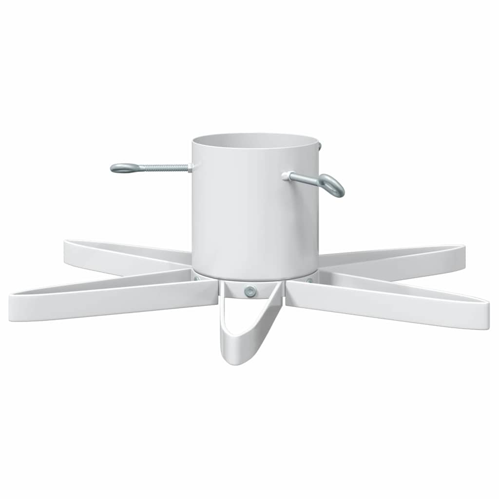 Juletræfod 1.73 med vandtank Hvid 49 x 49 x 15,5 cm Stål