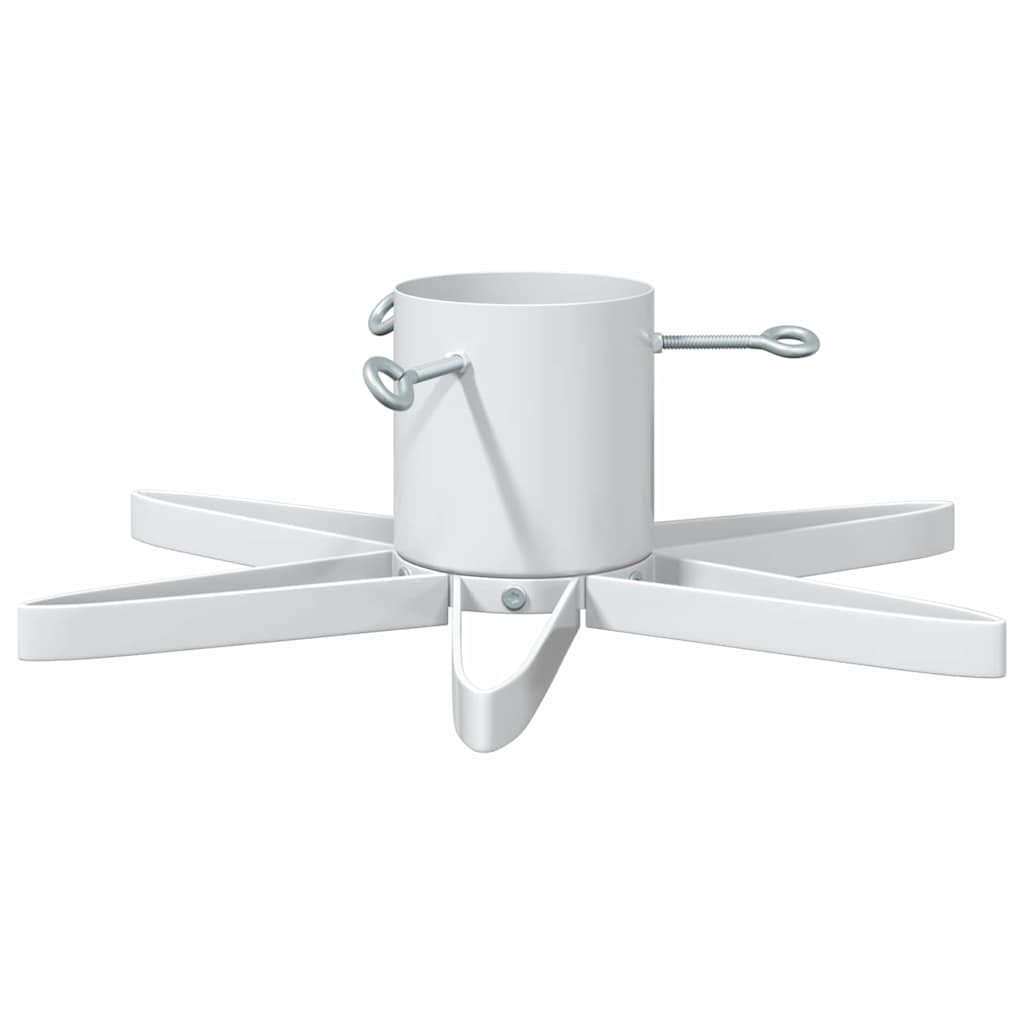 Juletræfod 1.73 med vandtank Hvid 49 x 49 x 15,5 cm Stål