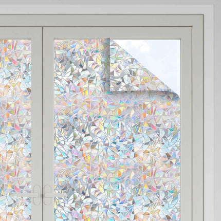 Statisk Vinduesfilm Transparent 90 x 1000 cm PVC
