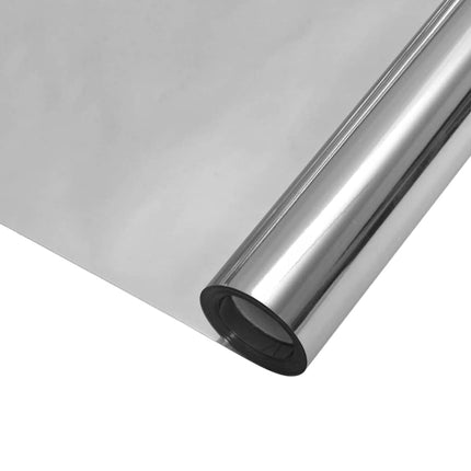 Statisk Reflekterende Solfilm til Vinduer Sølv 60 x 500 cm PVC