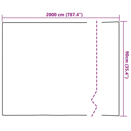 Statisk Reflekterende Solfilm til Vinduer Sølv 90 x 2000 cm PVC