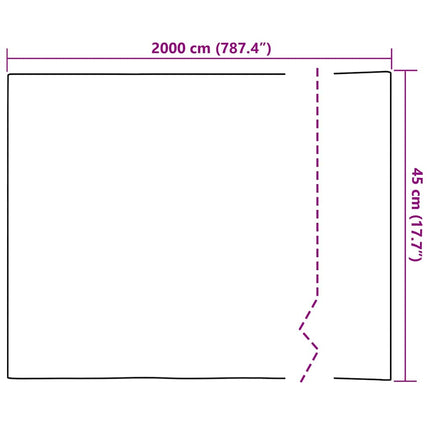Selvklæbende Vinduesfolie Frostet grå 45 x 2000 cm PVC