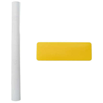 Selvklæbende Vinduesfolie Frostet hvid 90 x 500 cm PVC