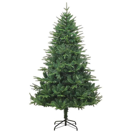 Kunstigt præ-dekoreret juletræ med kuglesæt Grøn 180 cm