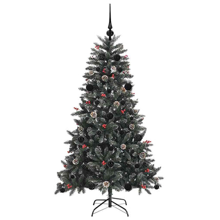 Kunstigt juletræ Grøn 150 cm PVC og plastik og stål