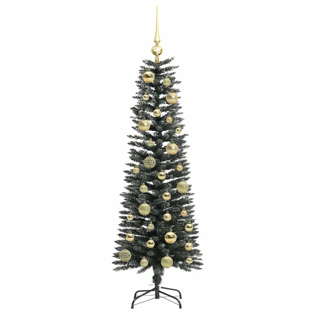 Kunstigt juletræ med stativ Grøn 120 cm PVC og plastik og stål