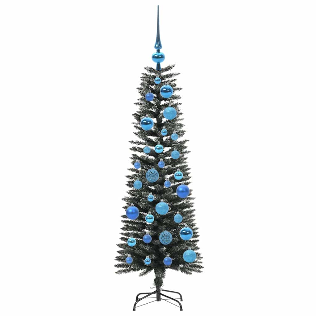 Kunstigt juletræ med stativ Grøn 120 cm PVC og plastik og stål