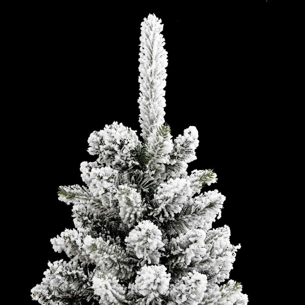 Kunstigt juletræ med stativ Hvid 120 cm PVC og metal og plast