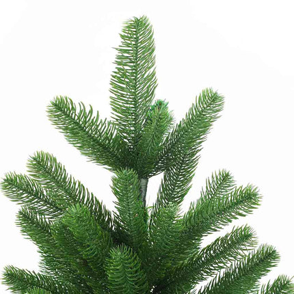 Juletræ med 300 LED'er med stativ Grøn 210 cm PE