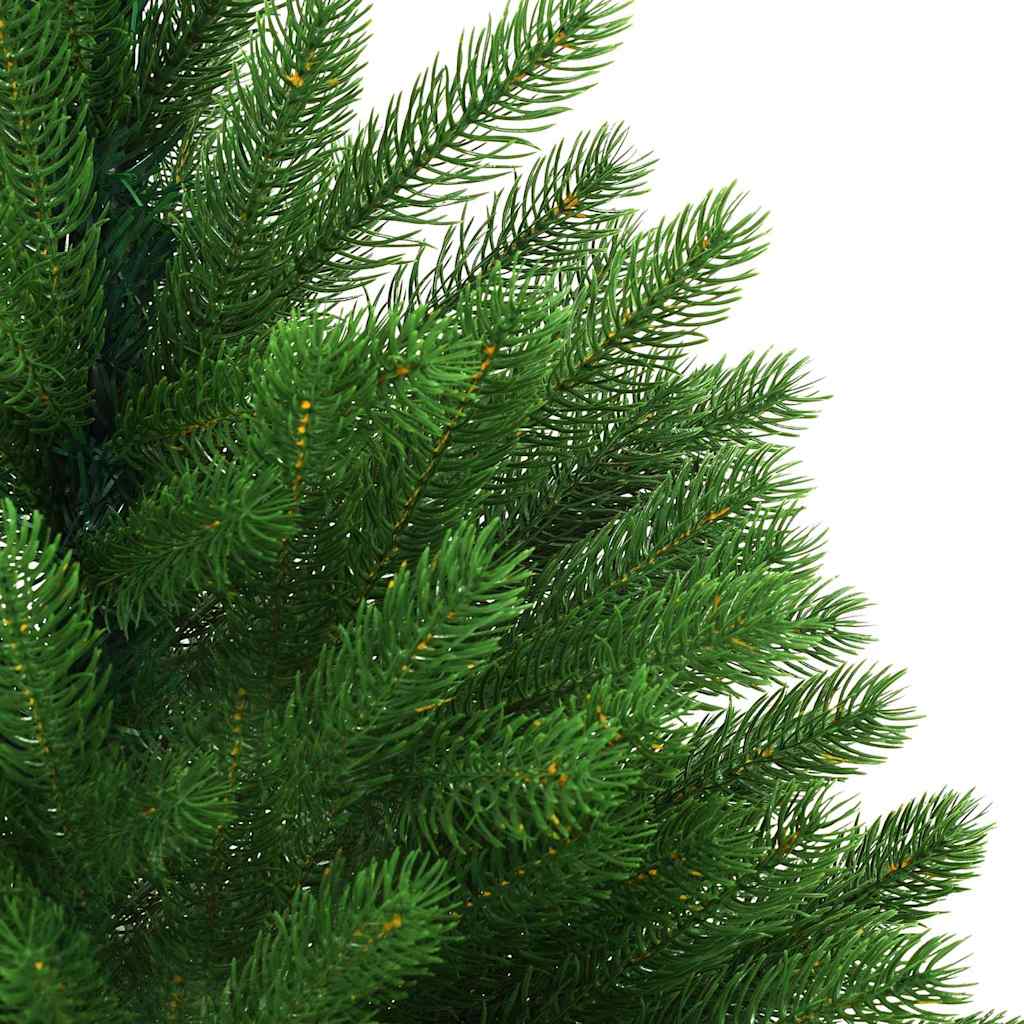 Juletræ med 300 LED'er med stativ Grøn 240 cm PE