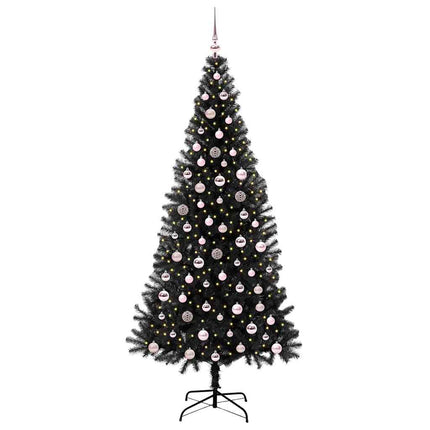 Juletræ Sort 240 cm PVC
