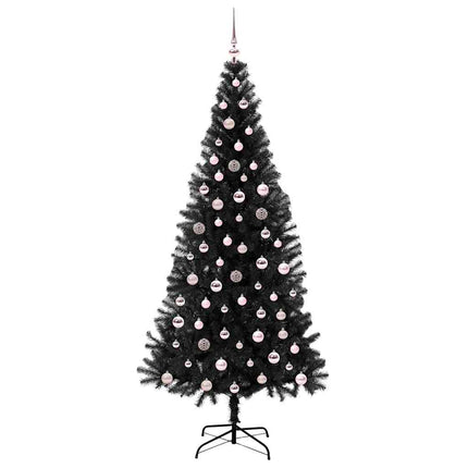 Juletræ Sort 240 cm PVC