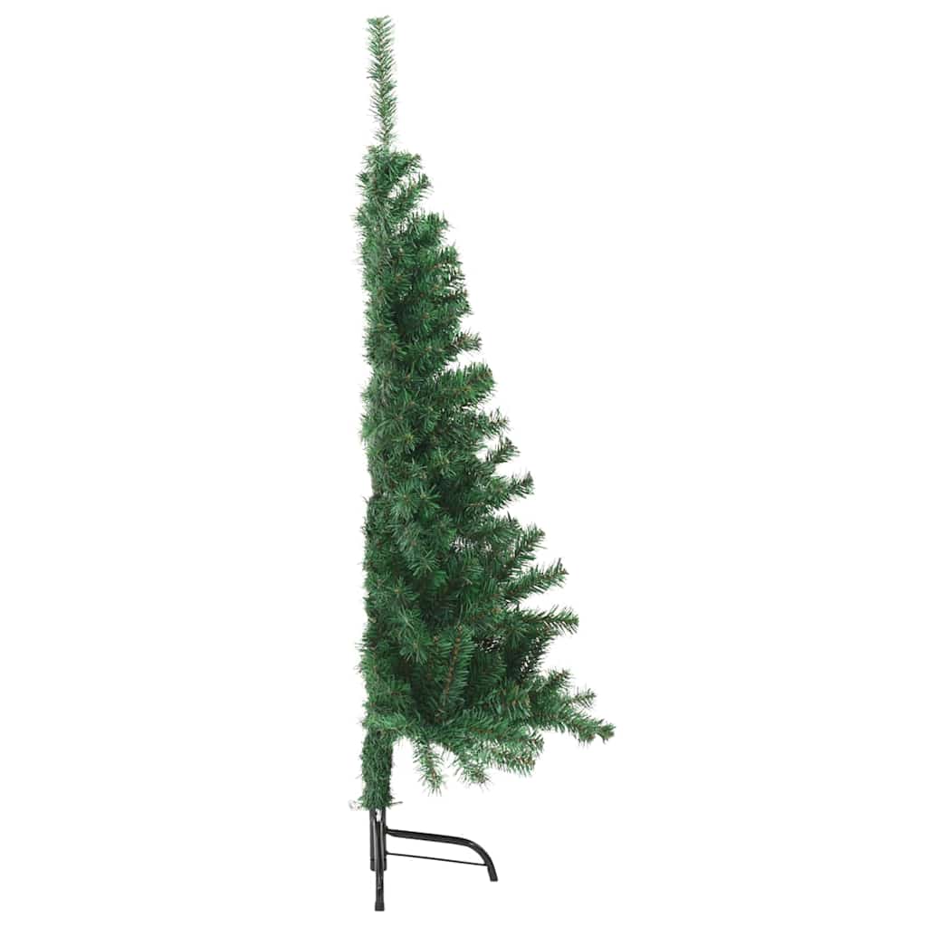 Kunstig Forbelyst Juletræ med 150 LED'er Grøn 120 cm PVC