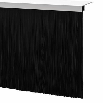 Skruemonterede dørbørste tætninger 6 pcs Hvid 100 cm
