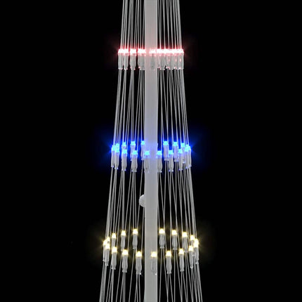 LED juletræ Flerfarvet 51 x 51 x 190 cm Metal