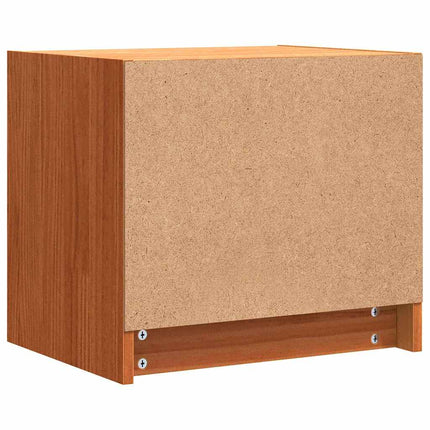 Sengeborde 2 stk. Voks brun 40 x 30.5 x 35.5 cm Fyrretræ