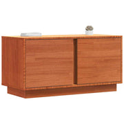 TV-skab Voks brun 80 x 35 x 40,5 cm Massiv fyrretræ