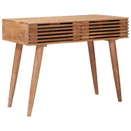 Håndlavet skrivebord Teakbrun 100 x 48 x 76 cm