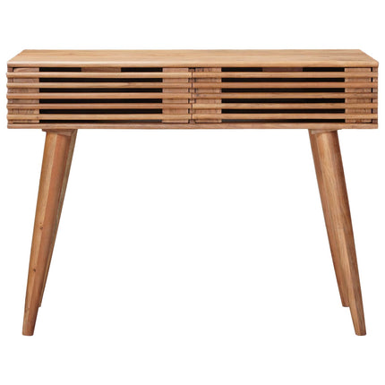 Håndlavet skrivebord Teakbrun 100 x 48 x 76 cm