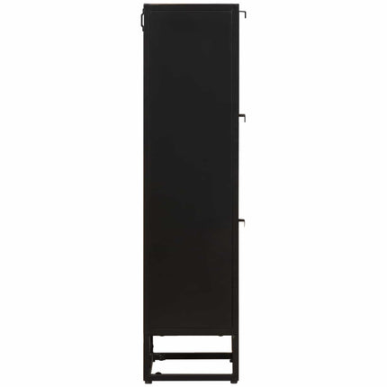 Highboard 35 x 30 x 120 cm Massivt Mango Træ og Ingeniørtræ