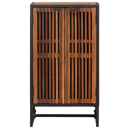 Highboard 53 x 30 x 95 cm Massivt Mango Træ og Ingeniørtræ