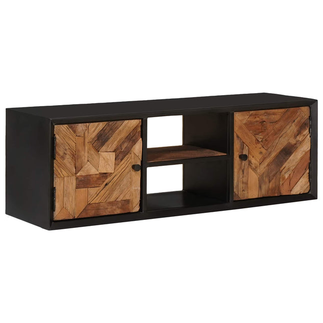 TV-skab med hylde med opbevaring med dør 105 x 30 x 35 cm