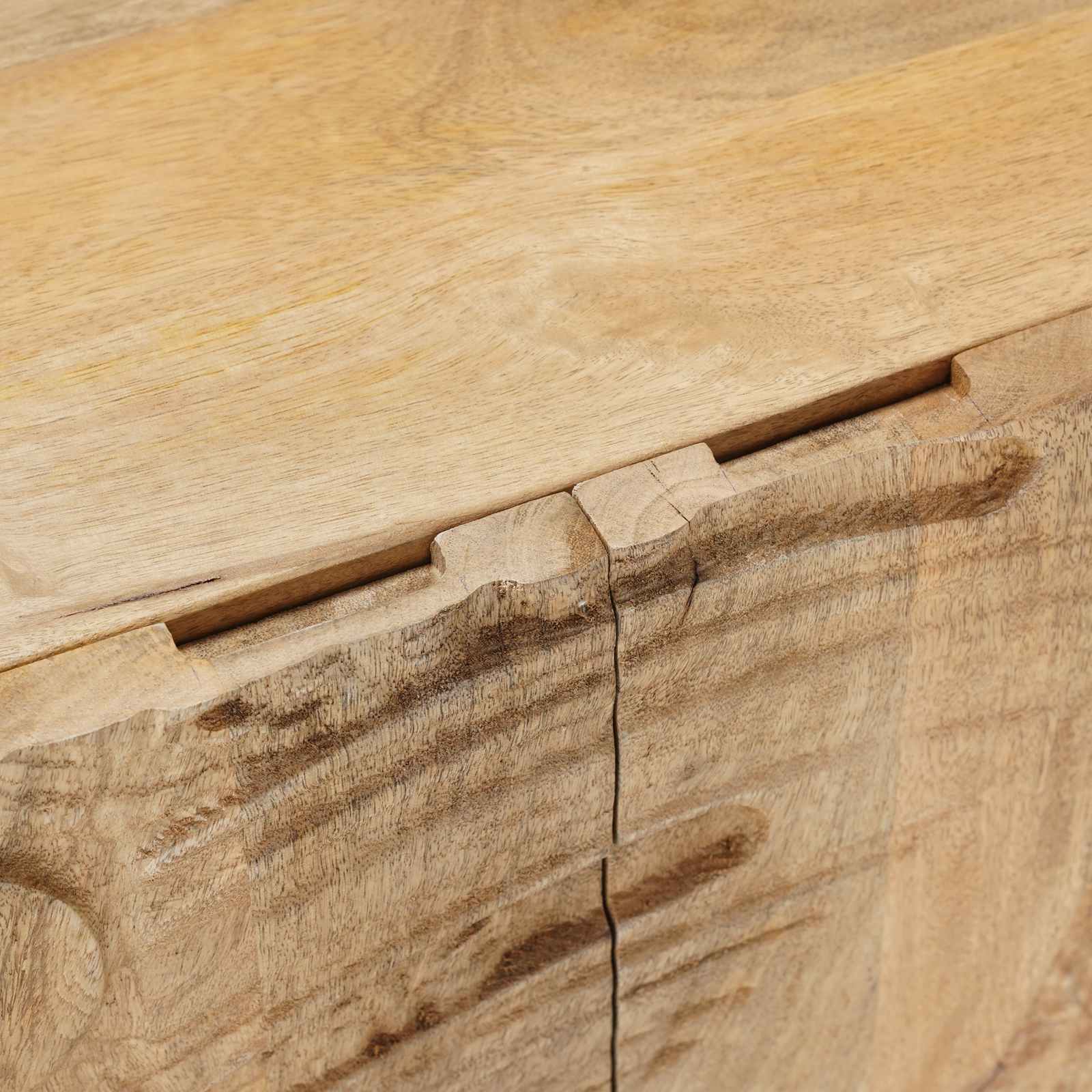 Sideboard 53 x 30 x 65 cm Massivt Mango Træ og Ingeniørtræ