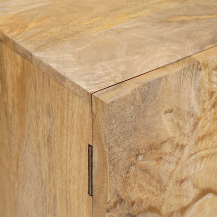 Sideboard 100 x 30 x 65 cm Massivt Mango Træ og Ingeniørtræ