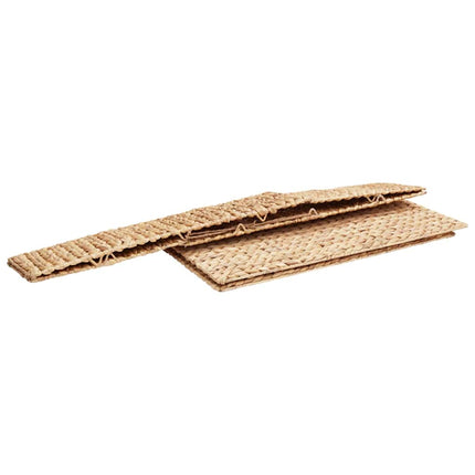 Opbevaringskasse Naturfarvet 60 x 38 x 20 cm Vandhyacint