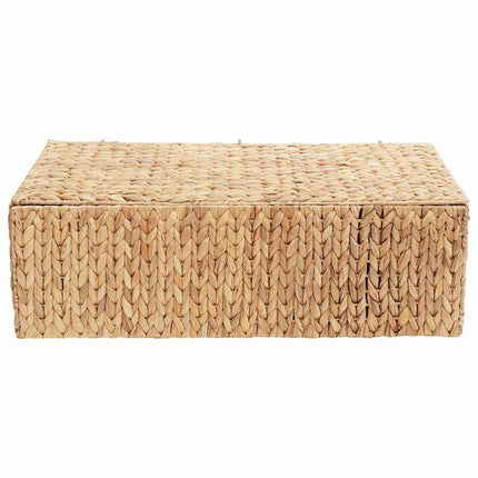 Opbevaringskasse Naturfarvet 60 x 38 x 20 cm Vandhyacint