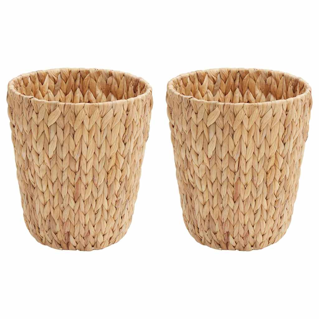 Affaldspapirspande 2 pcs Naturfarvet 26 x 26 x 29 cm