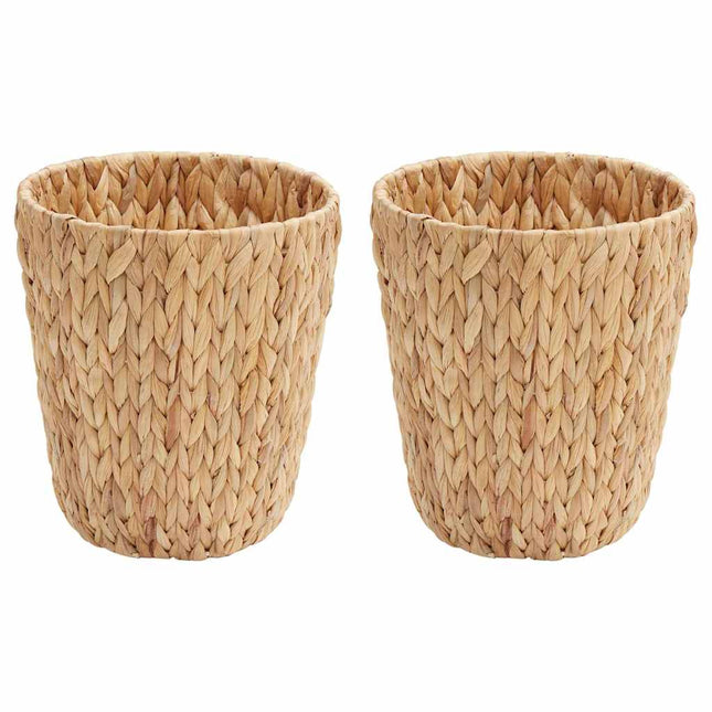 Affaldspapirspande 2 pcs Naturfarvet 26 x 26 x 29 cm